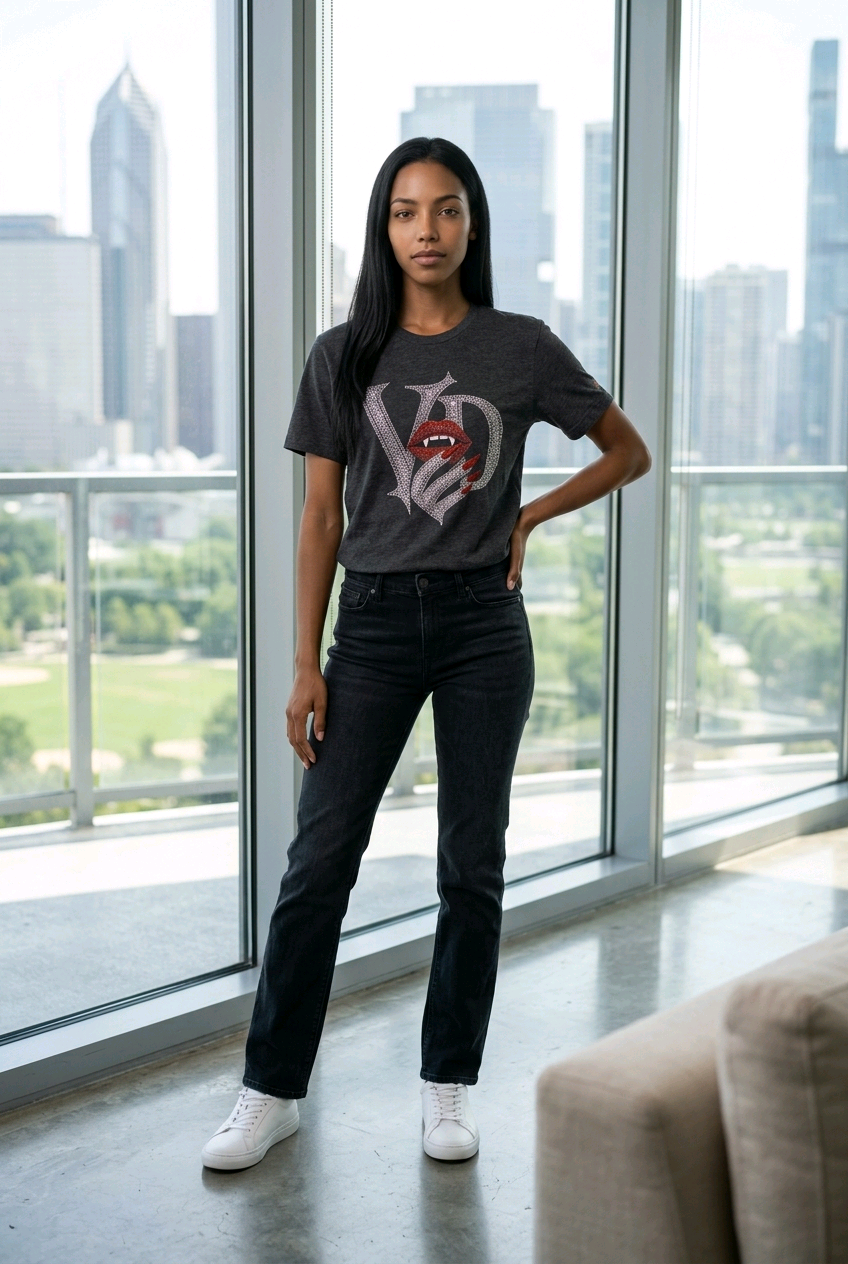 Women’s Vampire Diva Halloween Tee